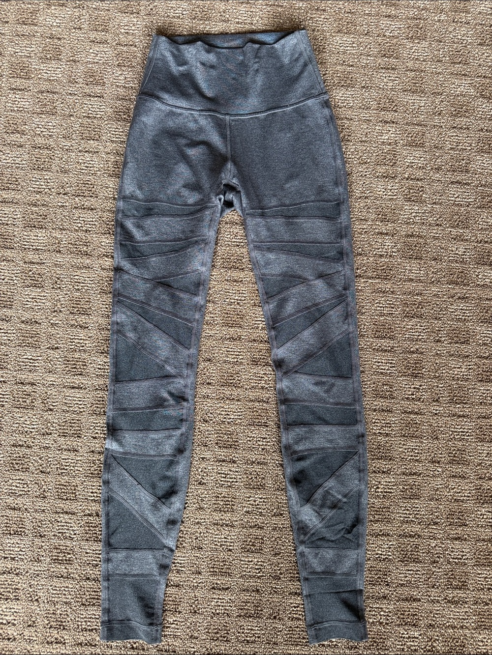 Lululemon Wunder Under HR Tight 28" SE Tech Mesh Gray 4